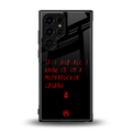 i am a legend back phone cover | glass case for samsung galaxy s23 ultra