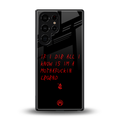 i am a legend back phone cover | glass case for samsung galaxy s25 ultra
