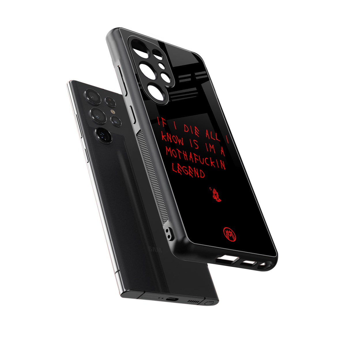 i am a legend back phone cover | glass case for samsung galaxy s25 ultra