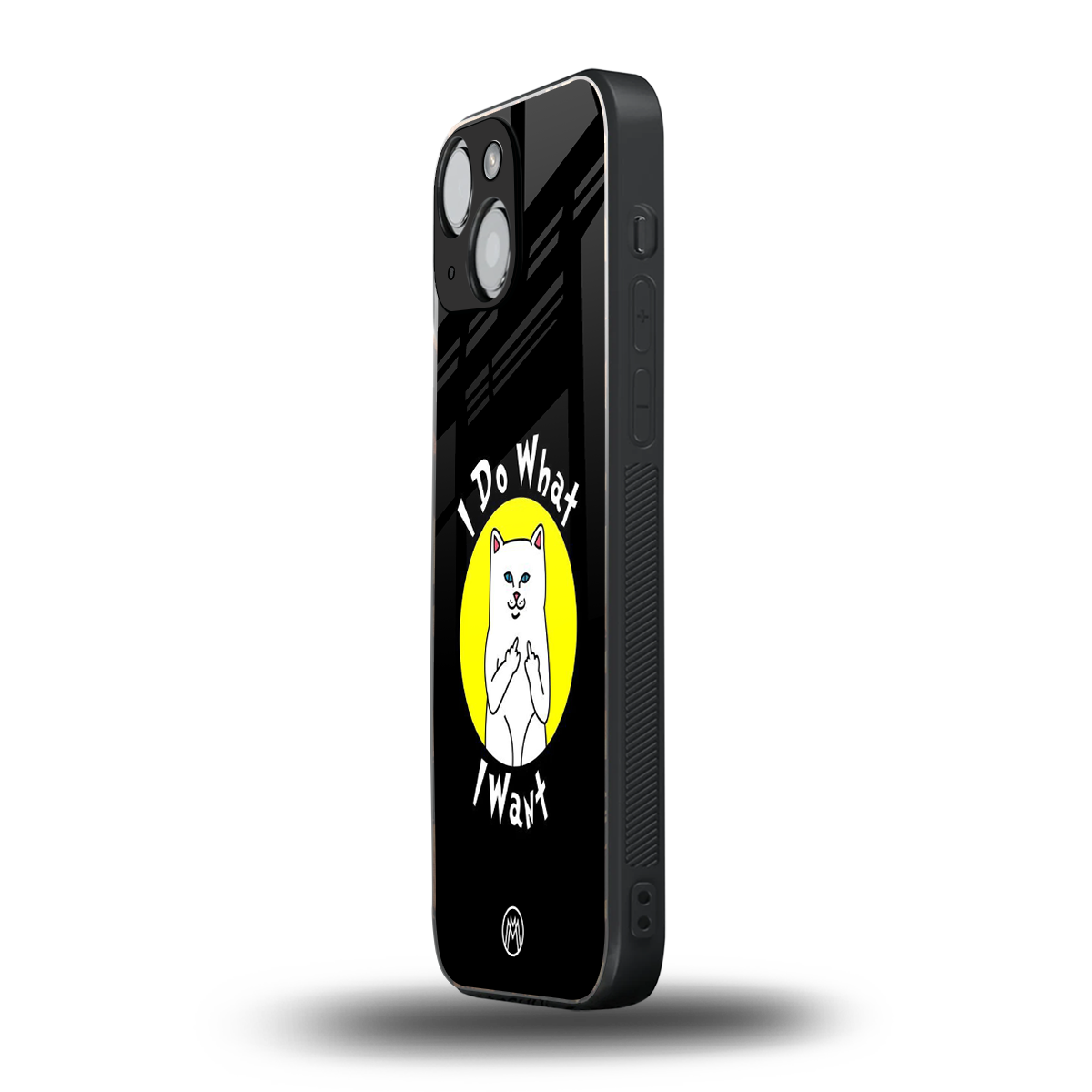 i do what i want back phone cover | glass case for iphone 13 mini