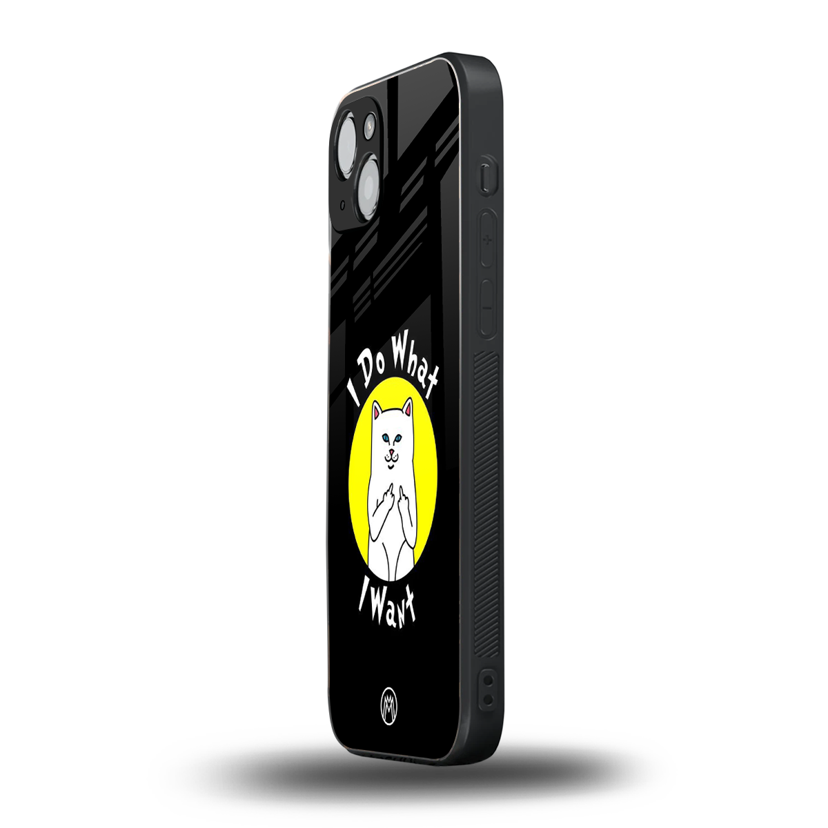 i do what i want back phone cover | glass case for iphone 15