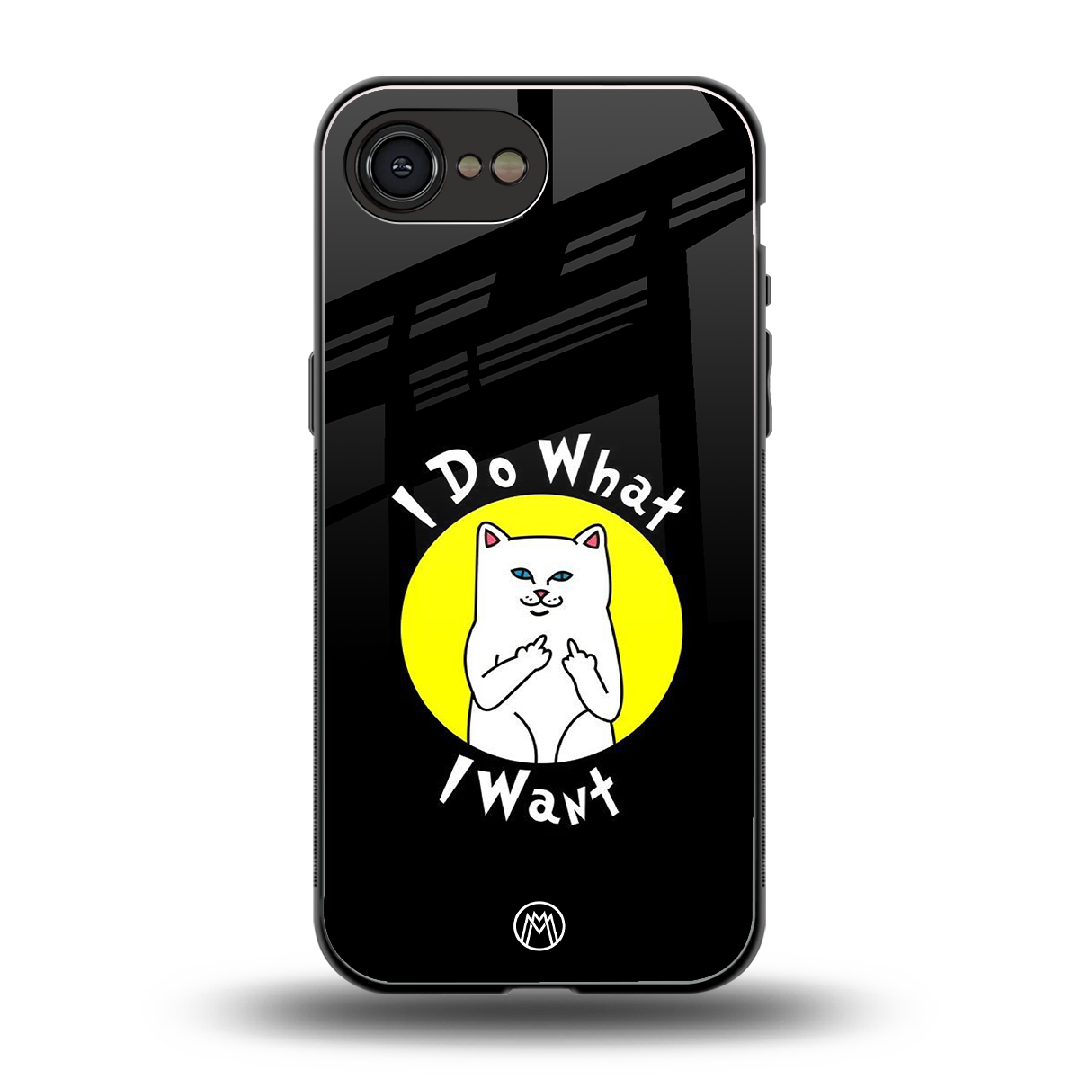 i do what i want back phone cover | glass case for iphone 16e