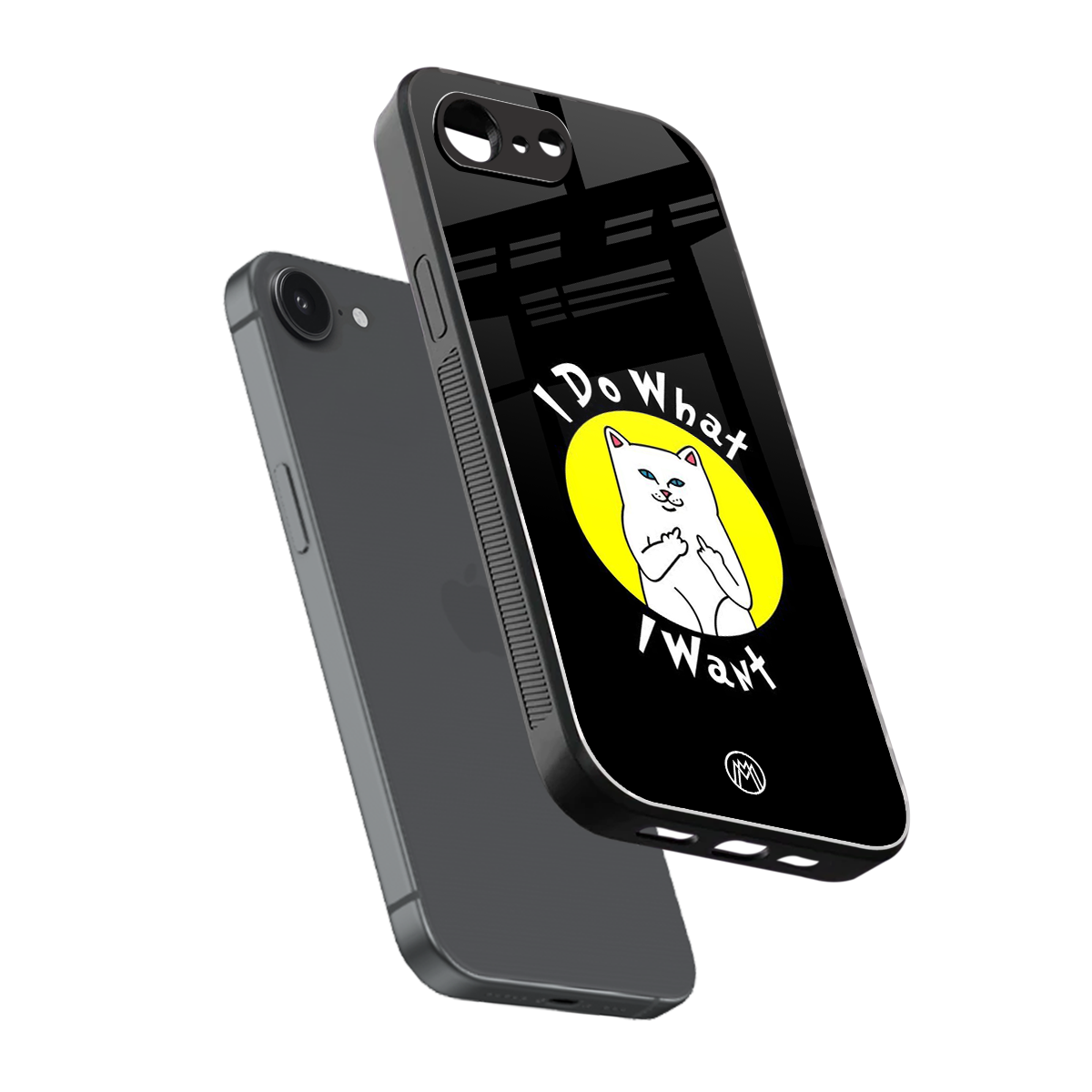 i do what i want back phone cover | glass case for iphone 16e