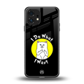 i do what i want back phone cover | glass case for nothing phone 1