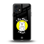 i do what i want back phone cover | glass case for nothing phone 1