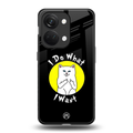 i do what i want back phone cover | glass case for oneplus nord 3