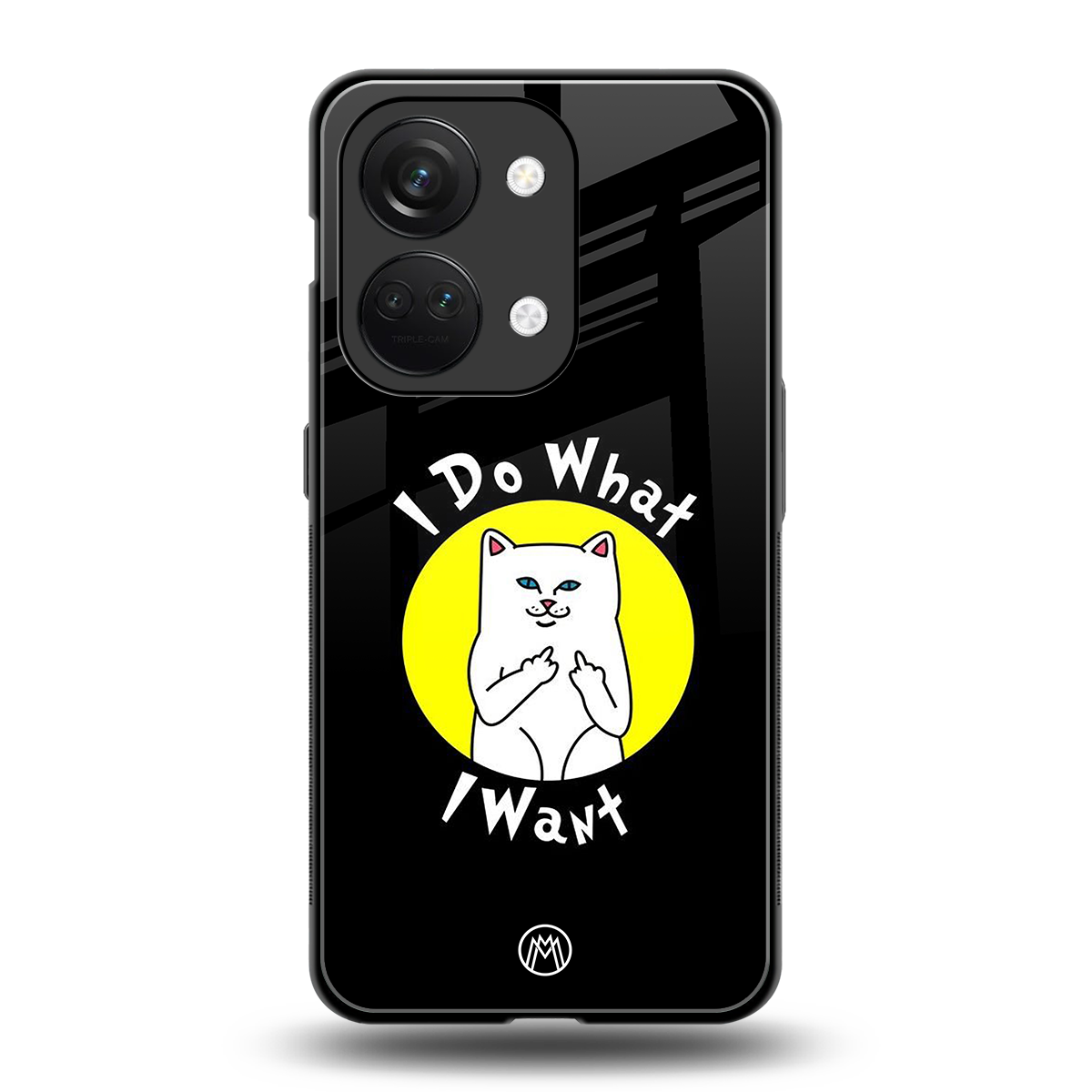 i do what i want back phone cover | glass case for oneplus nord 3