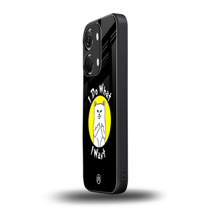 i do what i want back phone cover | glass case for oneplus nord 3