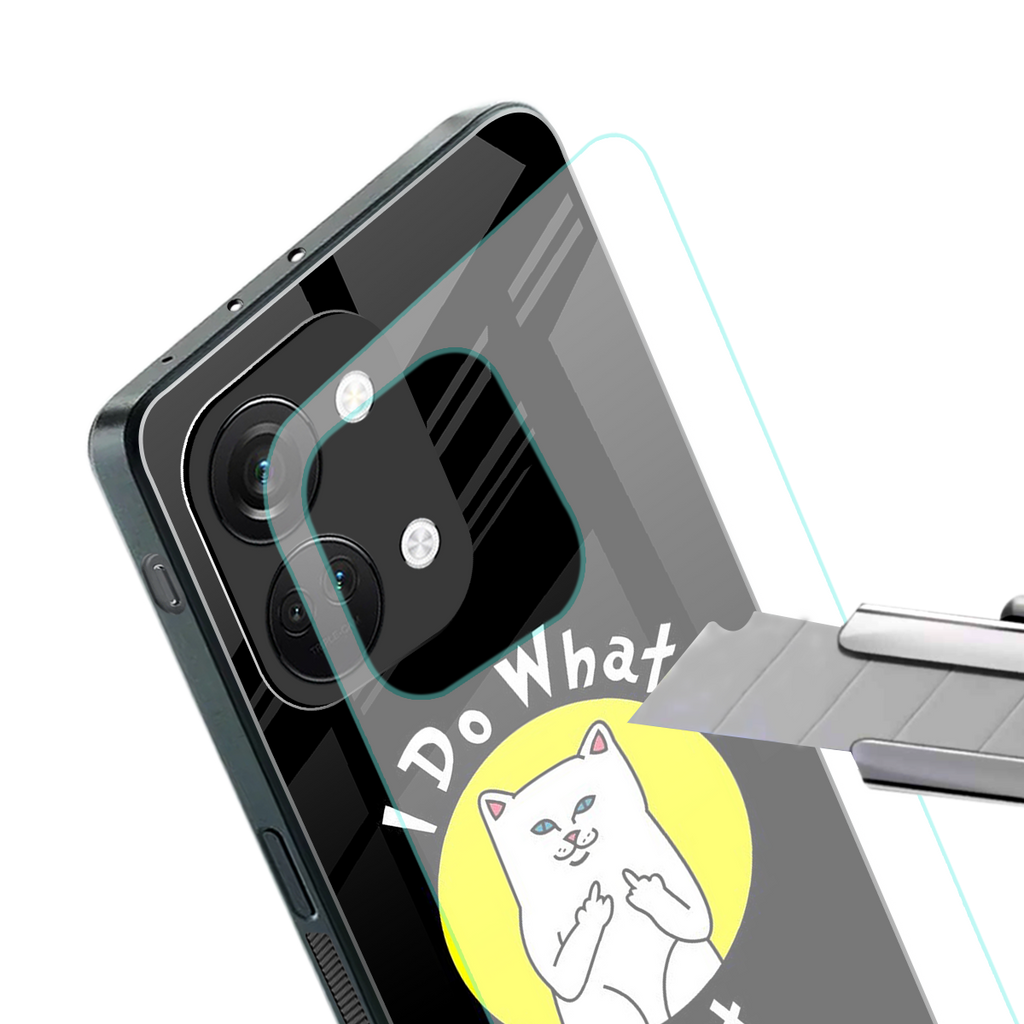 i do what i want back phone cover | glass case for oneplus nord 3