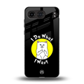 i do what i want back phone cover | glass case for oneplus nord 4