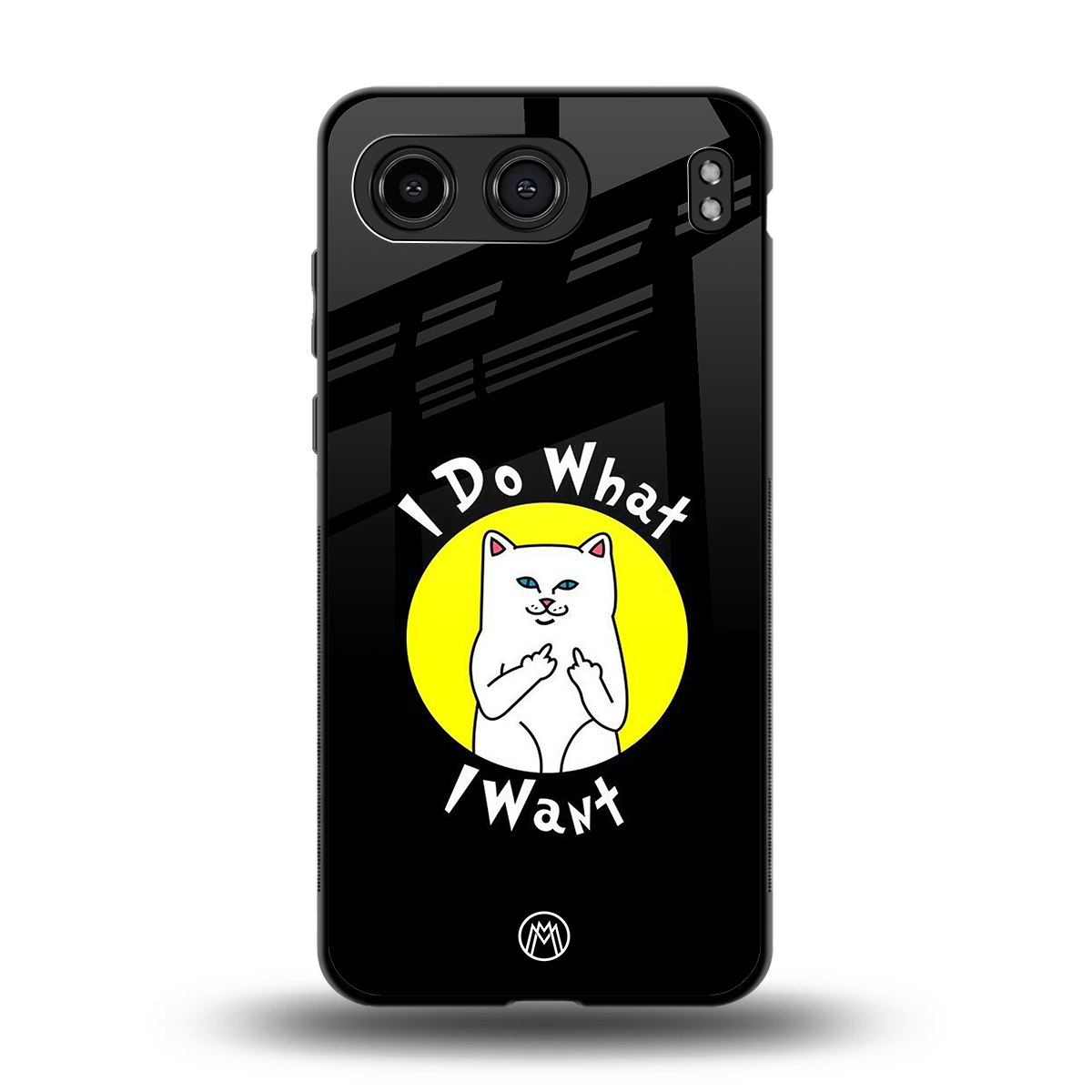 i do what i want back phone cover | glass case for oneplus nord 4