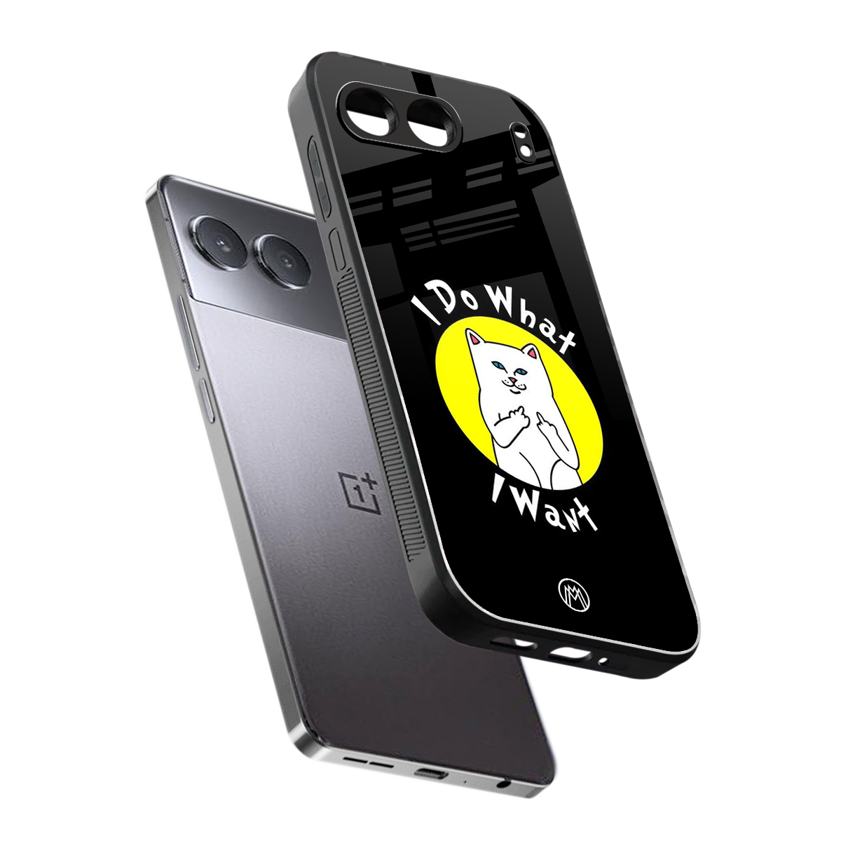 i do what i want back phone cover | glass case for oneplus nord 4