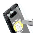 i do what i want back phone cover | glass case for oneplus nord 4