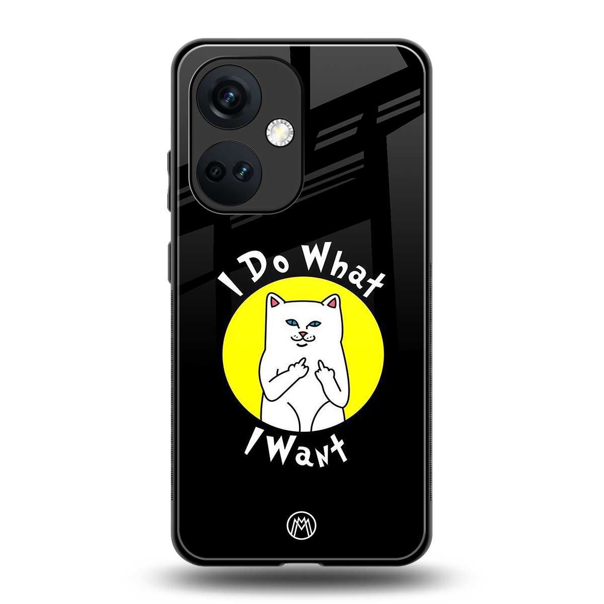 i do what i want back phone cover | glass case for oneplus nord ce 3