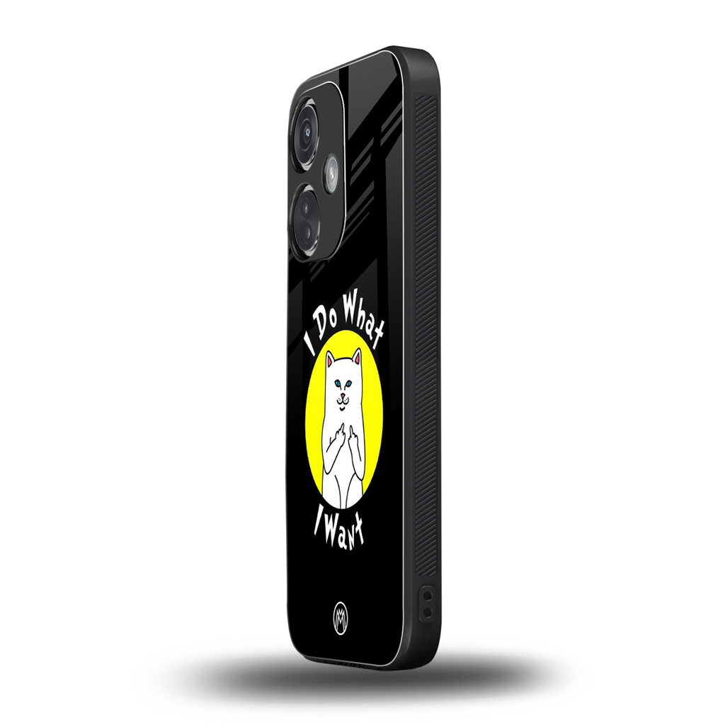 i do what i want back phone cover | glass case for oneplus nord ce 3