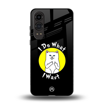 i do what i want back phone cover | glass case for oneplus nord ce 4 lite