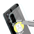 i do what i want back phone cover | glass case for oneplus nord ce 4 lite