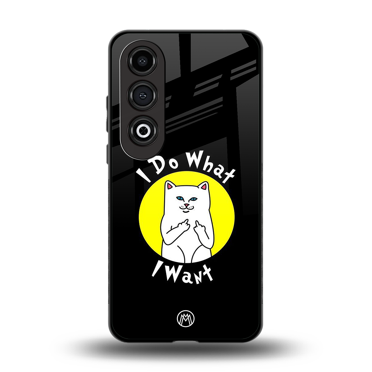 i do what i want back phone cover | glass case for oneplus nord ce 4