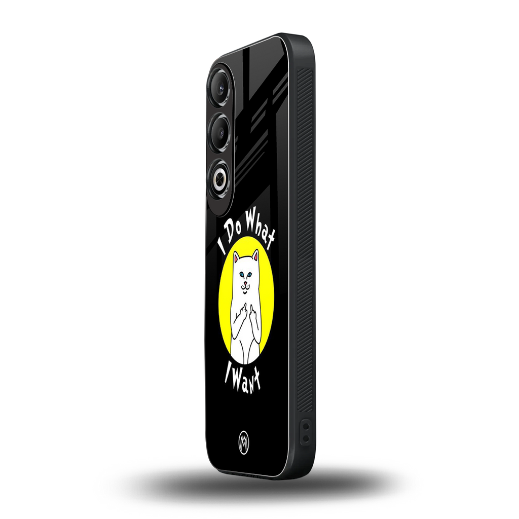 i do what i want back phone cover | glass case for oneplus nord ce 4