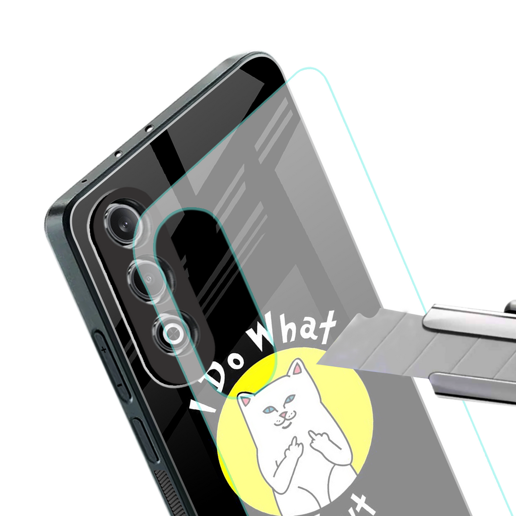 i do what i want back phone cover | glass case for oneplus nord ce 4