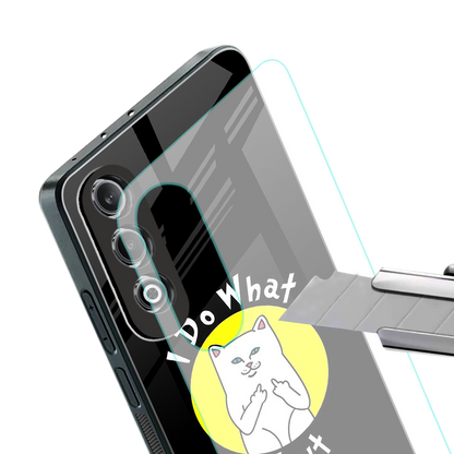 i do what i want back phone cover | glass case for oneplus nord ce 4