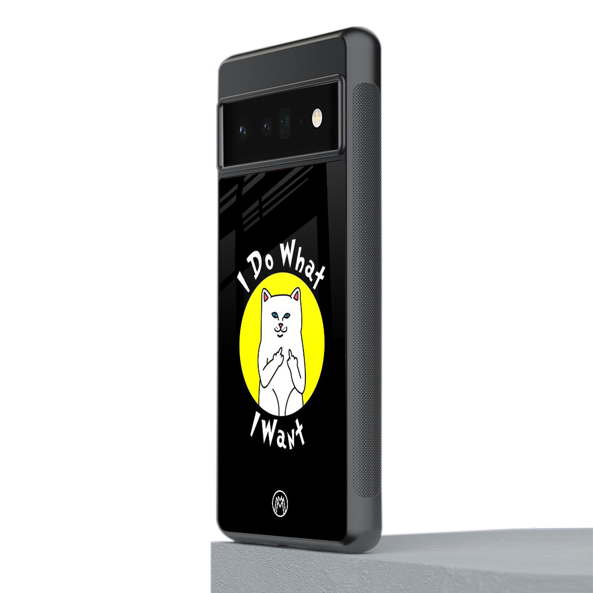 i do what i want back phone cover | glass case for google pixel 6 pro