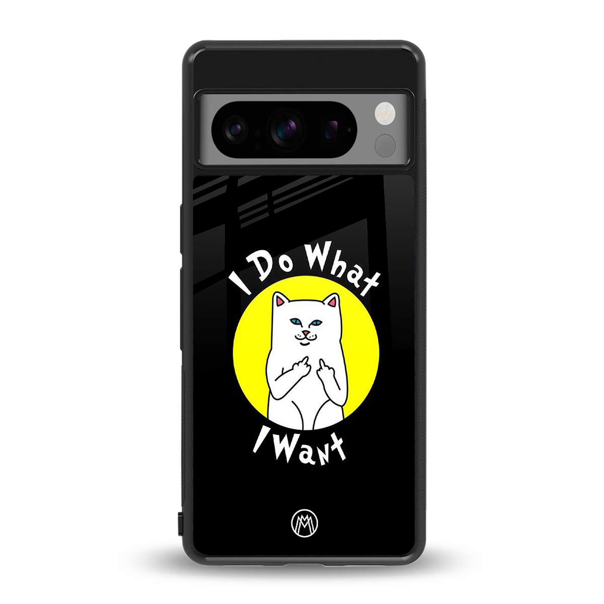 i do what i want back phone cover | glass case for google pixel 8 pro