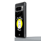 i do what i want back phone cover | glass case for google pixel 8 pro