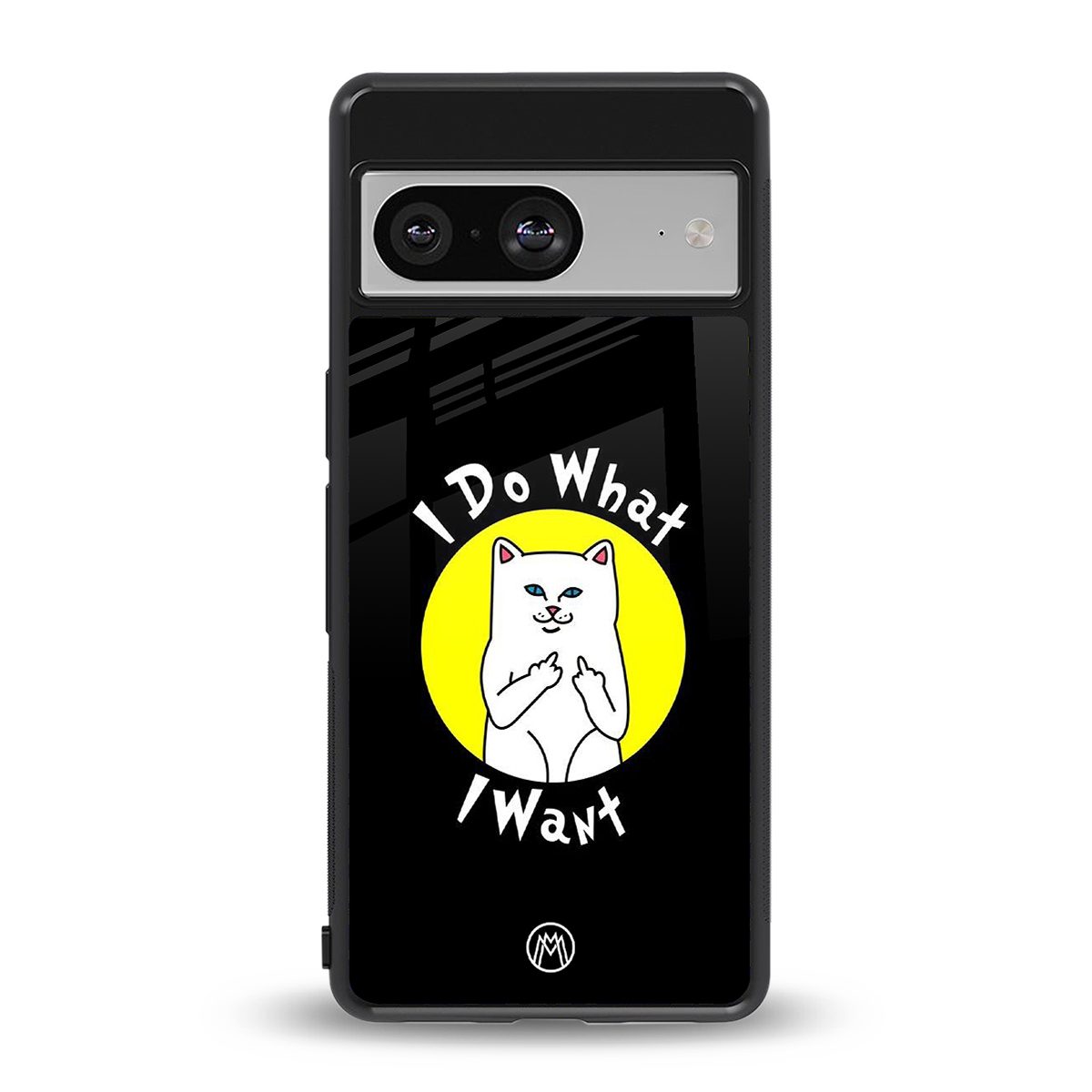 i do what i want back phone cover | glass case for Google Pixel 8