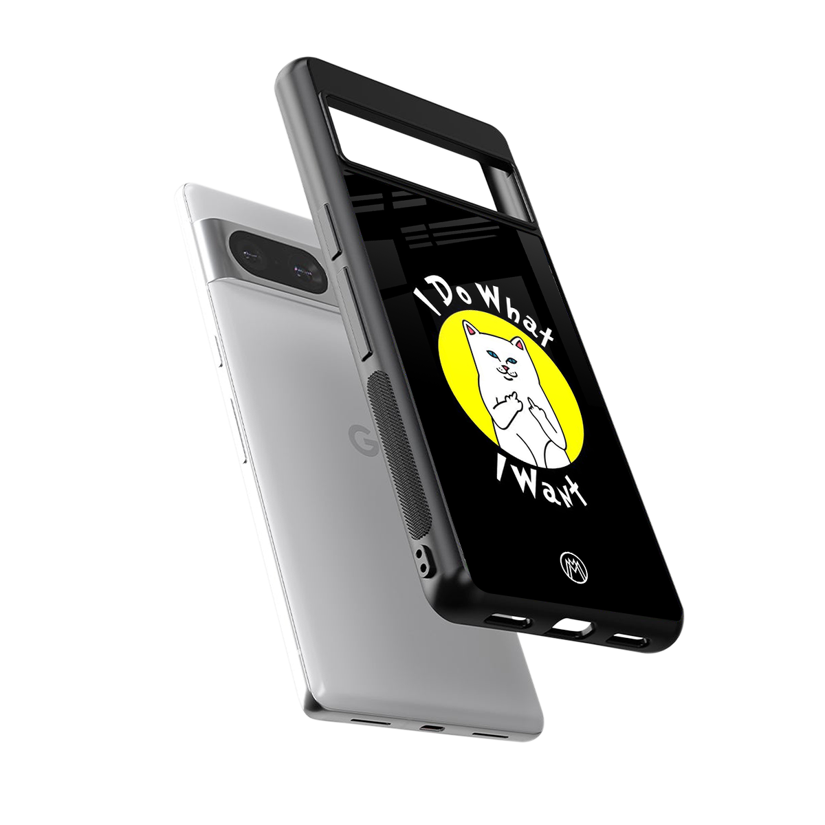 i do what i want back phone cover | glass case for Google Pixel 8