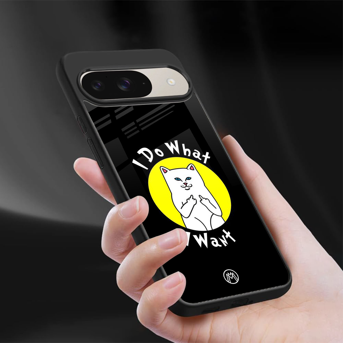 i do what i want back phone cover | glass case for google pixel 9