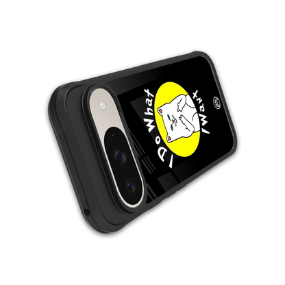 i do what i want back phone cover | glass case for google pixel 9
