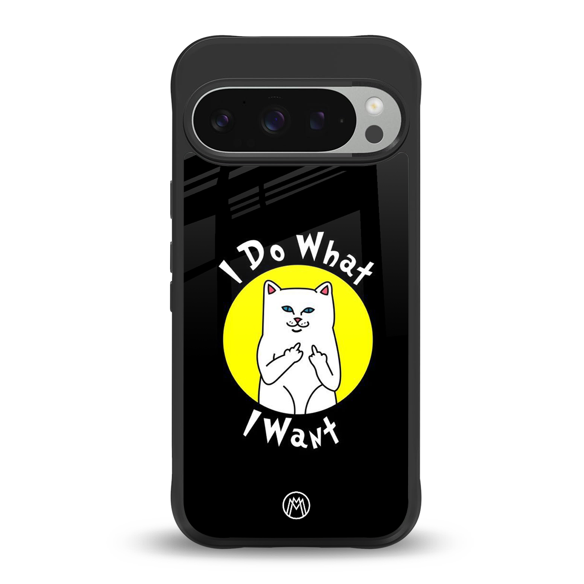 i do what i want back phone cover | glass case for google pixel 9 pro