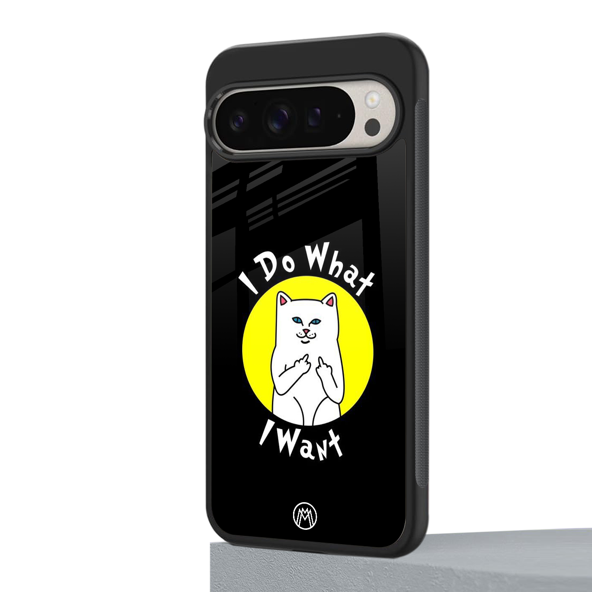 i do what i want back phone cover | glass case for google pixel 9 pro xl
