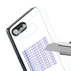 i don't care but i do back phone cover | glass case for iphone 16e