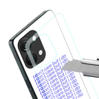 i don't care but i do back phone cover | glass case for oneplus nord 3