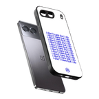 i don't care but i do back phone cover | glass case for oneplus nord 4