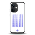 i don't care but i do back phone cover | glass case for oneplus nord ce 3