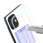 i don't care but i do back phone cover | glass case for oneplus nord ce 3