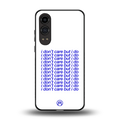 i don't care but i do back phone cover | glass case for oneplus nord ce 4 lite