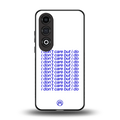 i don't care but i do back phone cover | glass case for oneplus nord ce 4