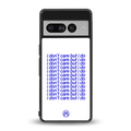 i don't care but i do back phone cover | glass case for google pixel 7 pro