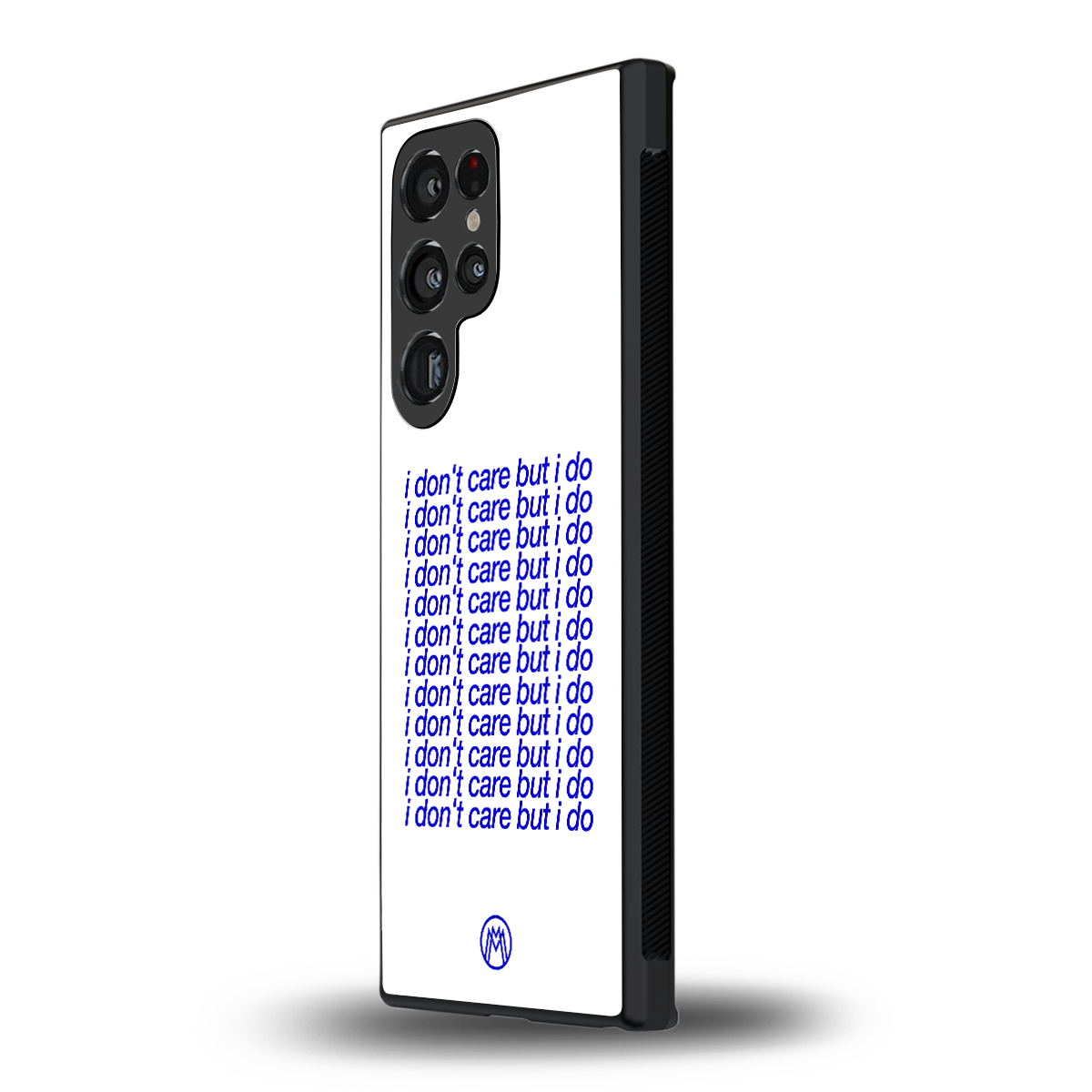 i don't care but i do back phone cover | glass case for samsung galaxy s23 ultra