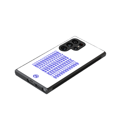 i don't care but i do back phone cover | glass case for samsung galaxy s23 ultra