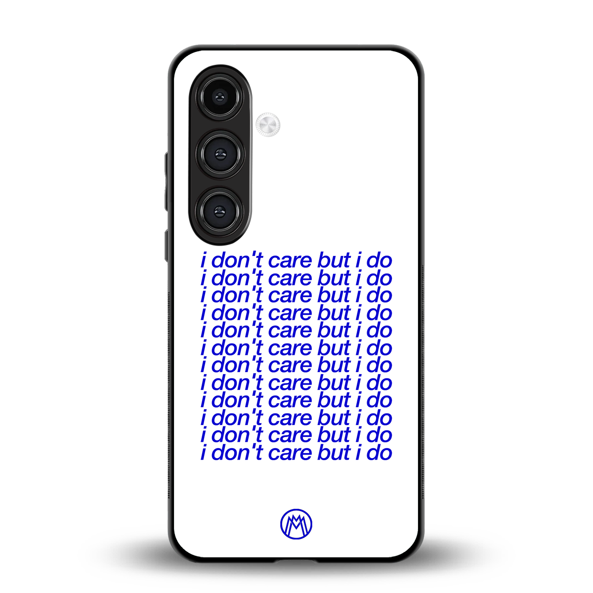 i don't care but i do back phone cover | glass case for samsung galaxy s23 plus