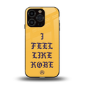 i feel like kobe back phone cover | glass case for iphone 13 pro
