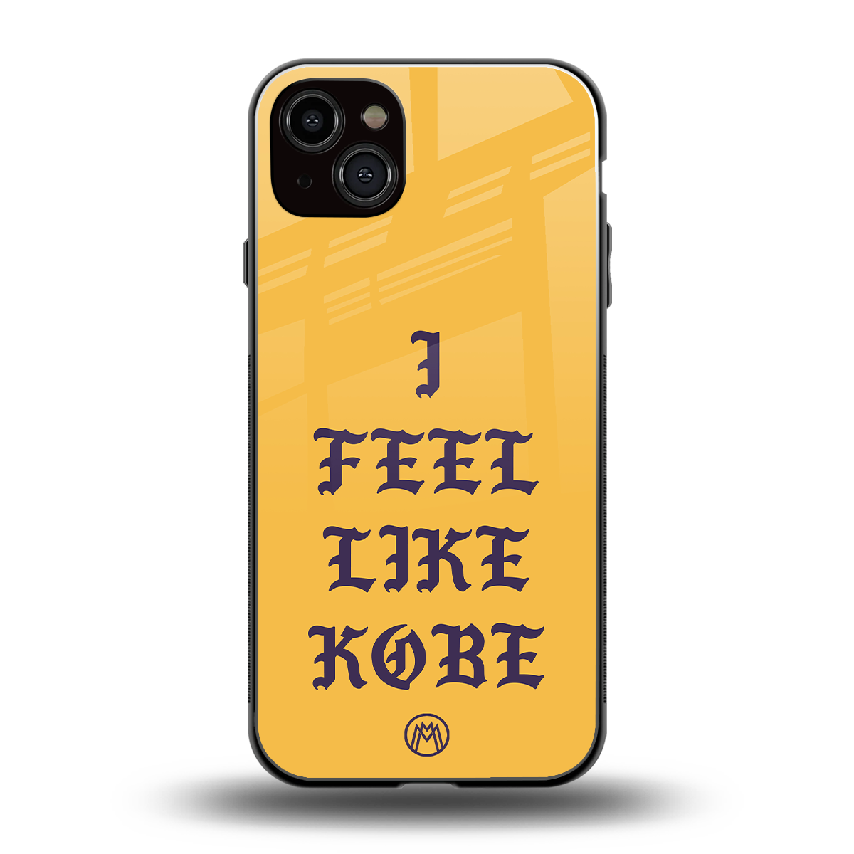 i feel like kobe back phone cover | glass case for iphone 15 plus