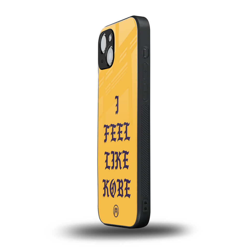 i feel like kobe back phone cover | glass case for iphone 14 plus