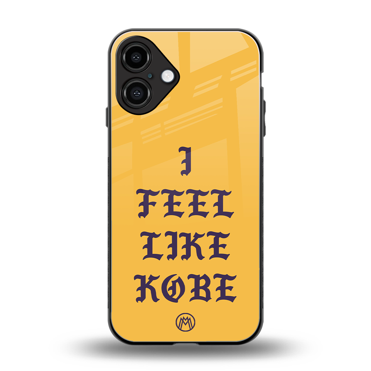 i feel like kobe back phone cover | glass case for iphone 16 plus