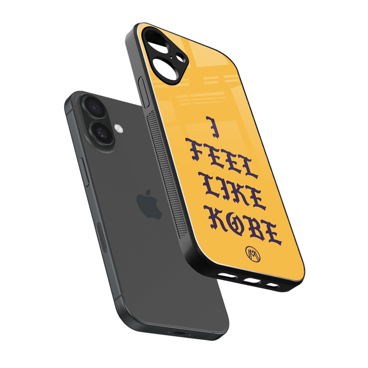 i feel like kobe back phone cover | glass case for iphone 16 plus